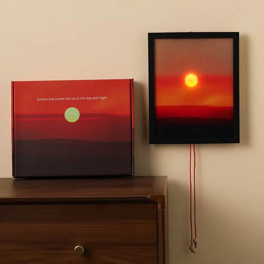 Kinetic Sunrise Sunset Wall Lamp