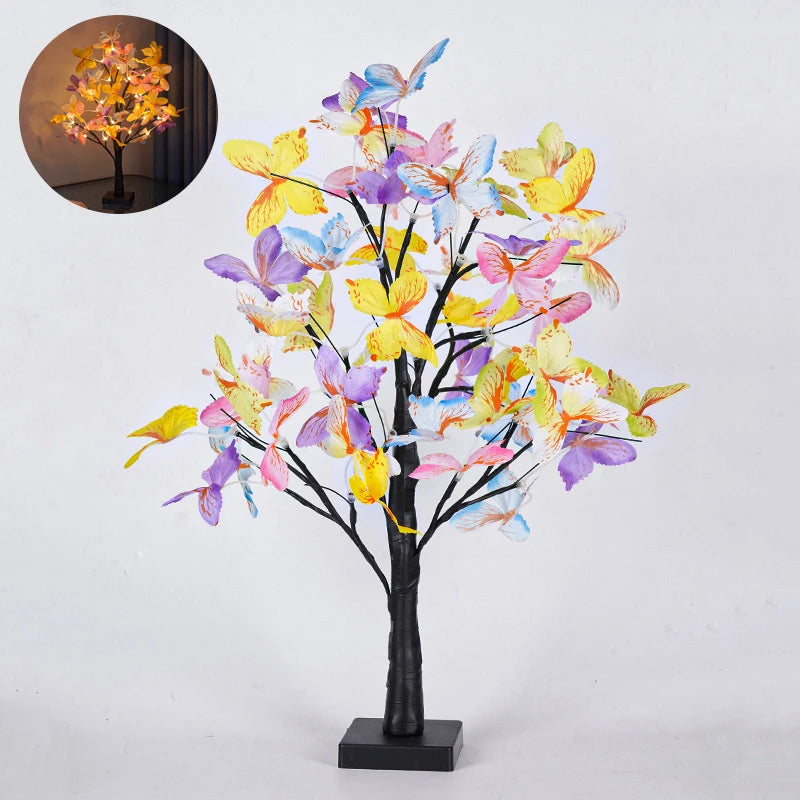 LED Tabletop Tree Lamp