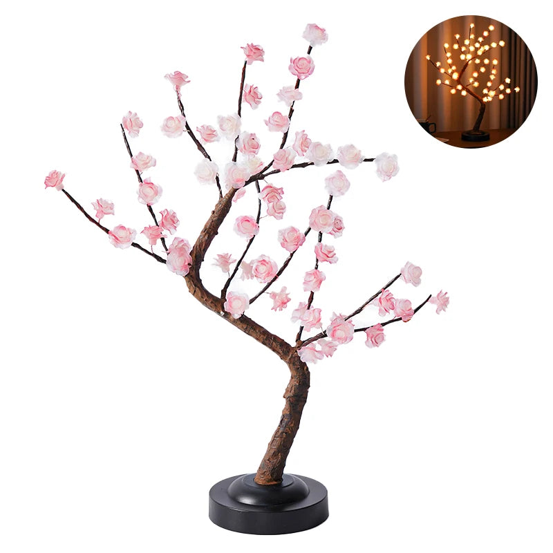 LED Tabletop Tree Lamp