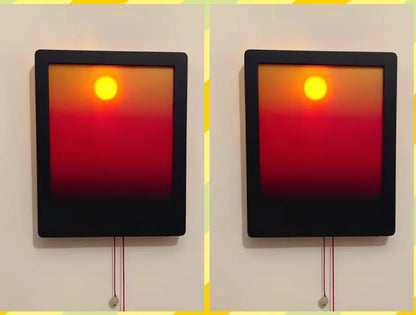 Kinetic Sunrise Sunset Wall Lamp