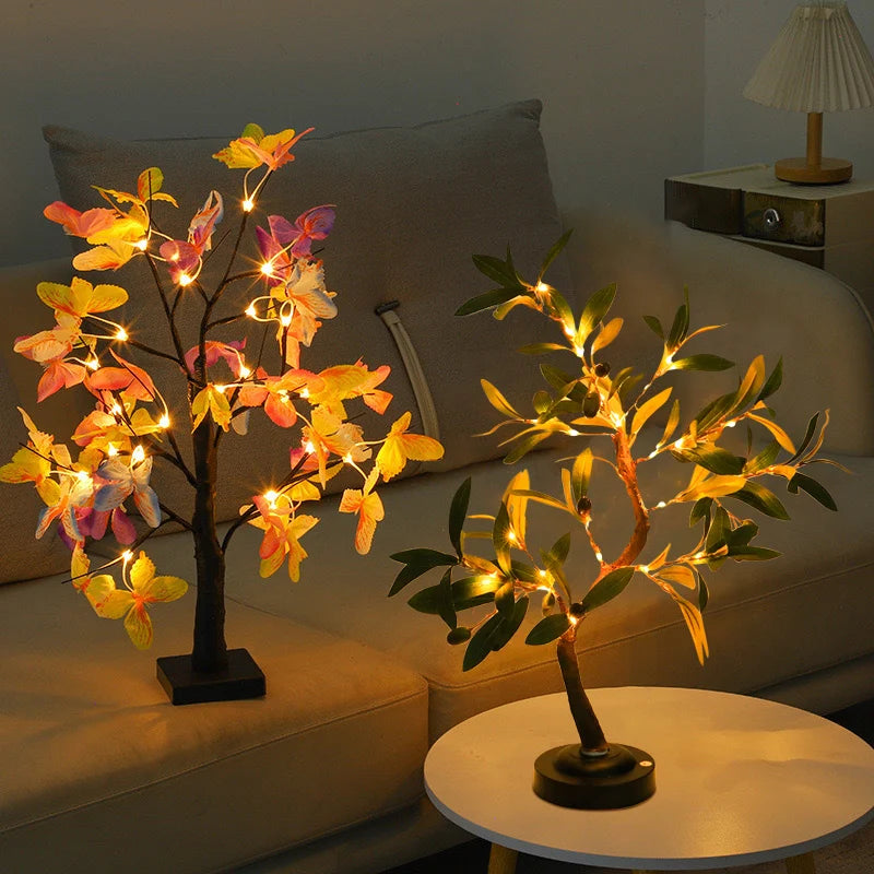 LED Tabletop Tree Lamp