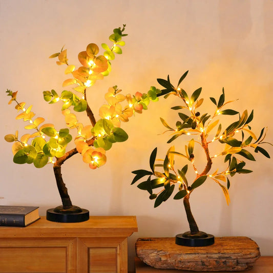 LED Tabletop Tree Lamp