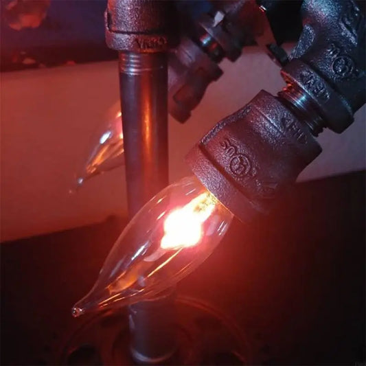 Retro Steampunk Rocket Light