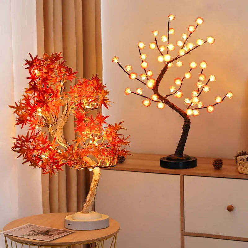 LED Tabletop Tree Lamp