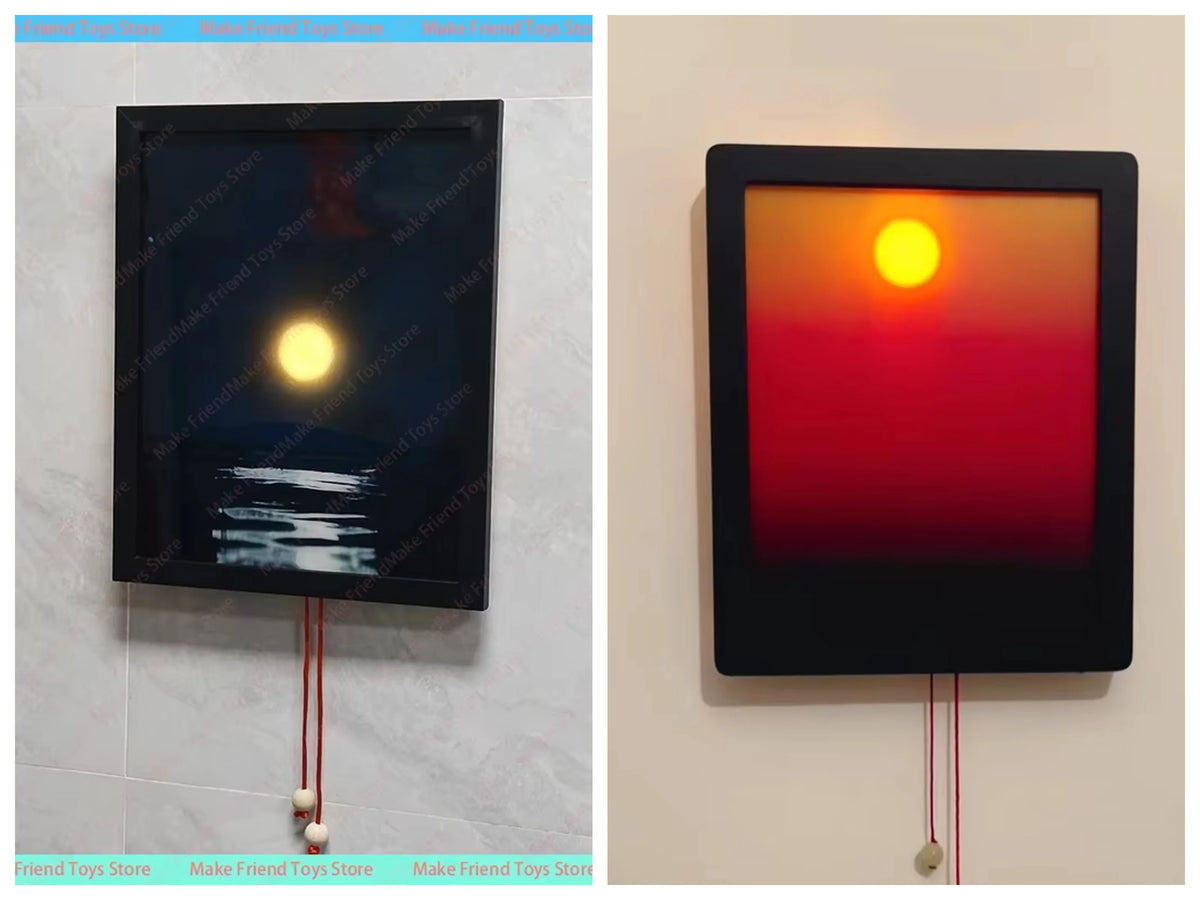 Kinetic Sunrise Sunset Wall Lamp
