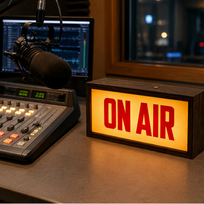 LED Recording Studio Sign Lamp
