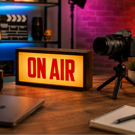 LED Recording Studio Sign Lamp